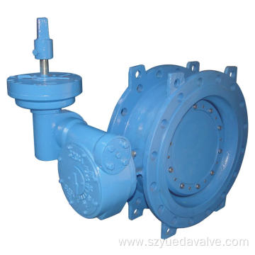 Double Eccentric soft seated butterfly valve